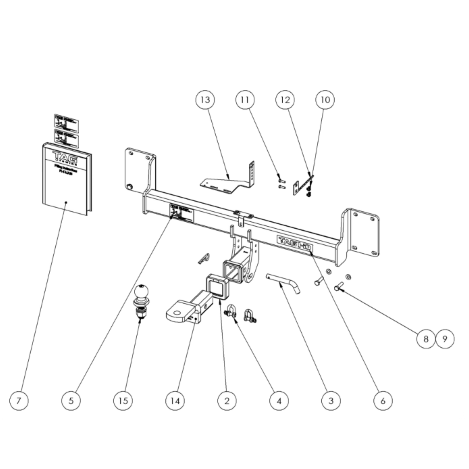 BYD Atto 3 SUV 06/2022 - On - Towbar Kit