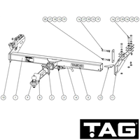Truck Towbar Kit 3500 kg (Centre Mount) - Towbar Kit