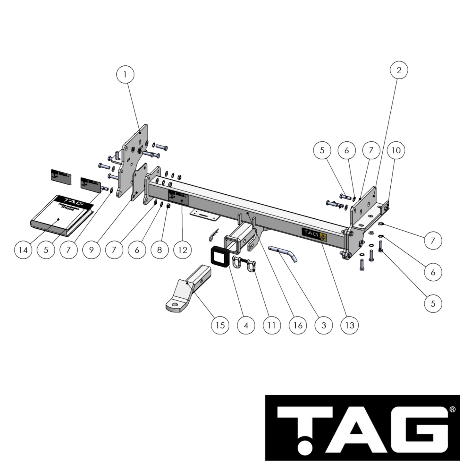 Nissan Navara NP300 Cab Chassis 12/2020 - On - Towbar Kit