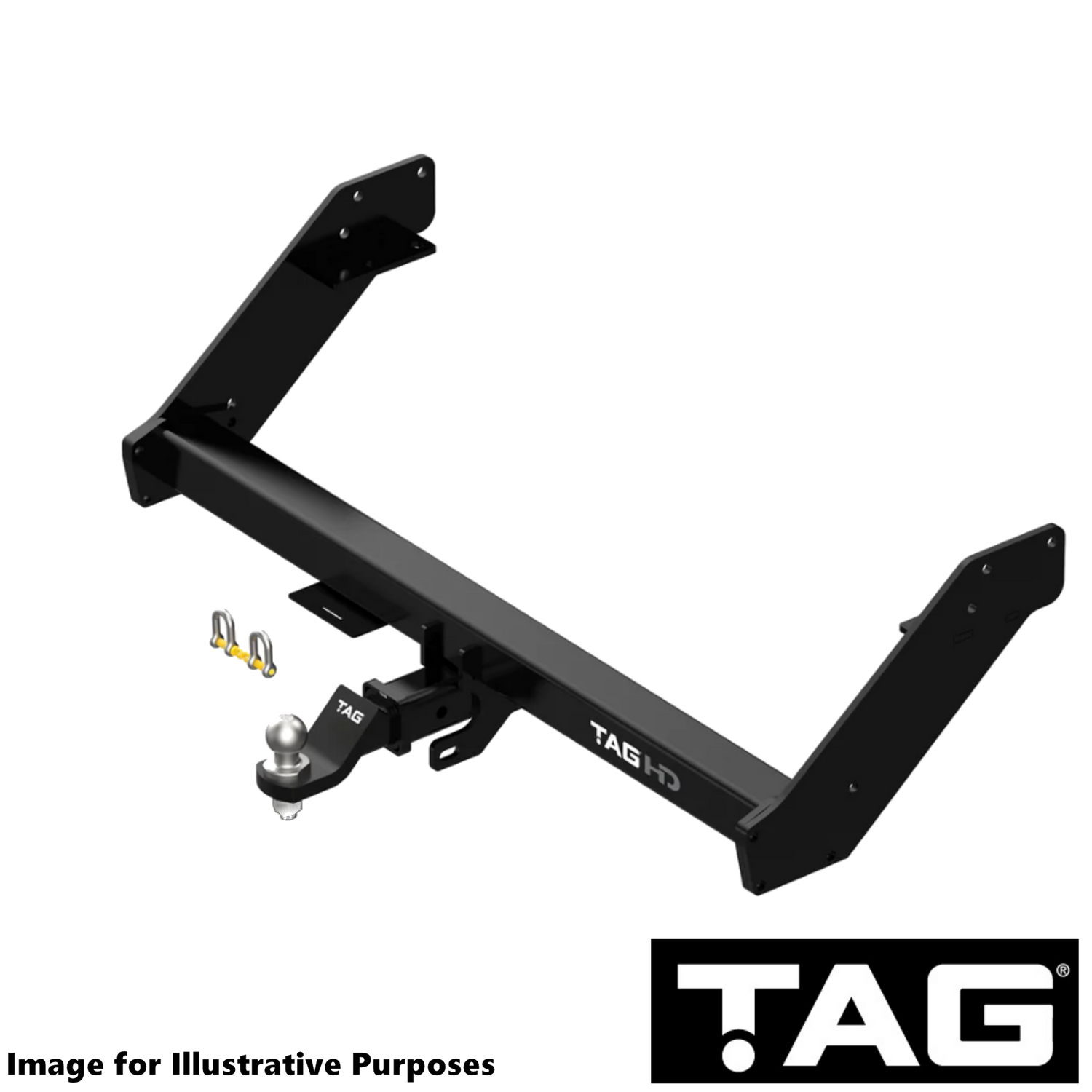 Ford Ranger Extended Cab Chassis 08/2015 - 04/2022 - Towbar Kit