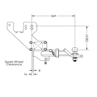 Mazda BT-50 Tub Body 07/2020 - On - Towbar Kit
