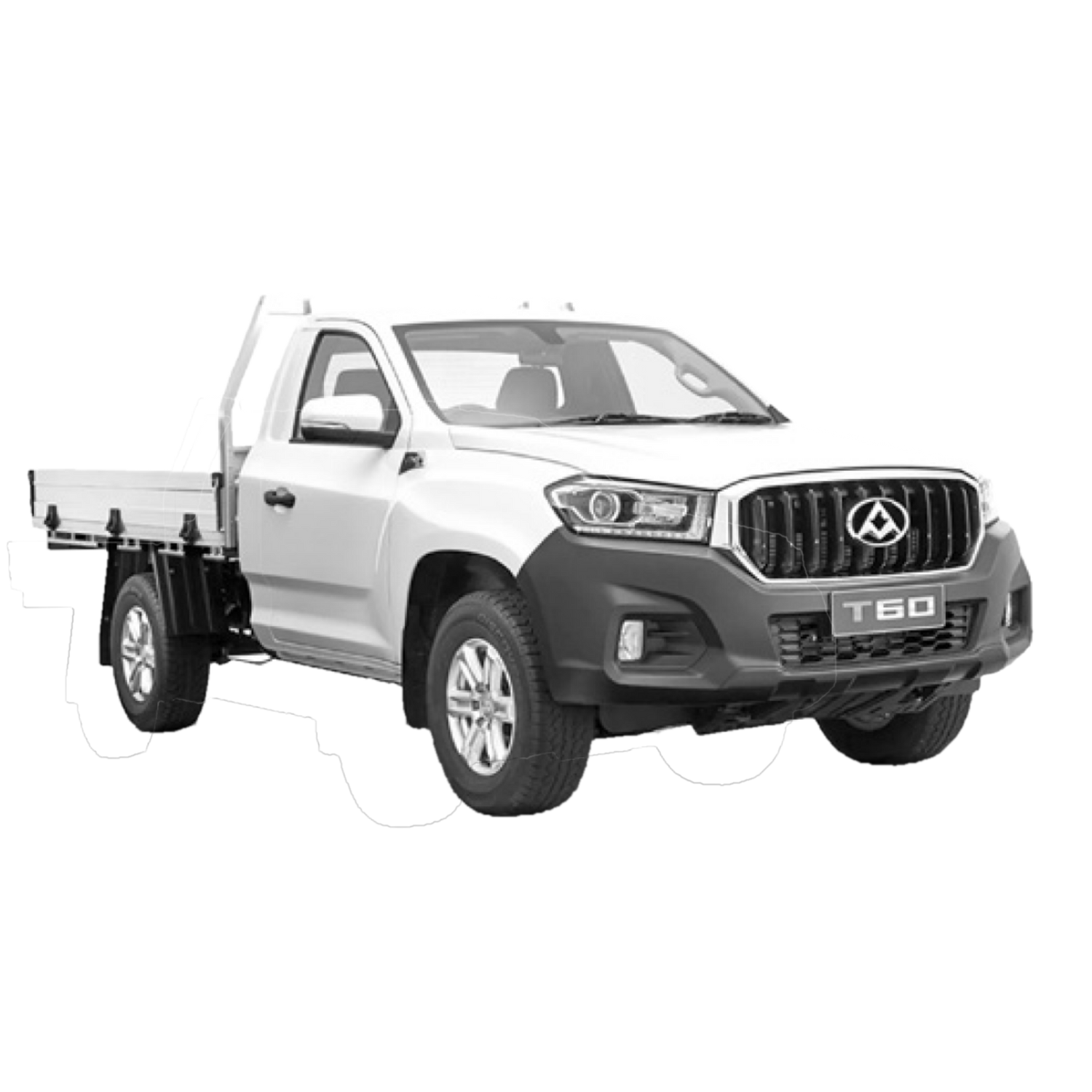 LDV T60 Dual Cab Cab Chassis 07/2017 - On - Towbar Kit