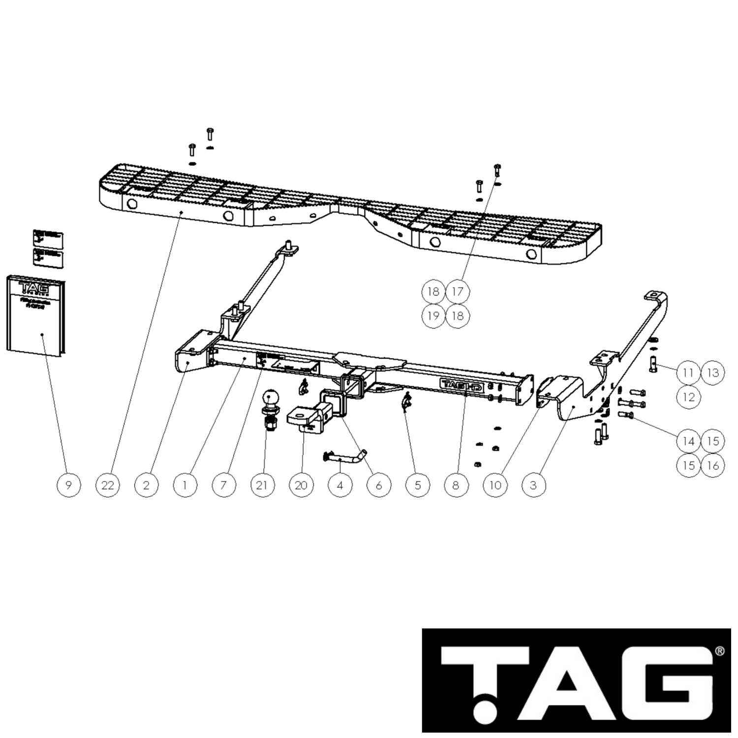 Renault Trafic Van 05/2014 - On - Towbar Kit