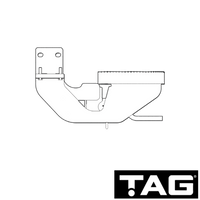 Toyota HiAce Gen 6 LWB & SLWB Van 03/2019 - On - Towbar Kit with Step