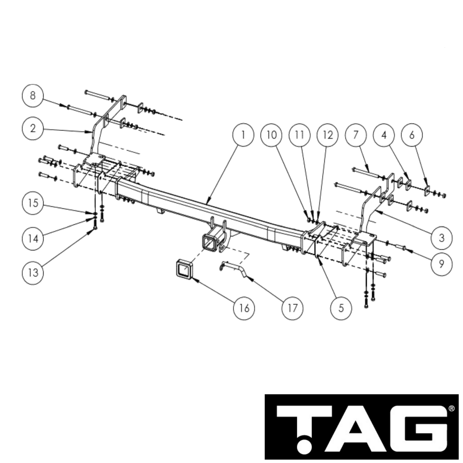 Hyundai iLoad Van 03/2008 - 06/2021 - Towbar Kit