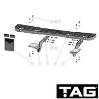 Volkswagen Transporter T5 Van 01/2010 - 06/2015 - Tradesman Rear Step