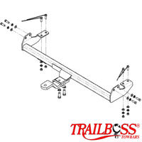 Toyota HiLux 4wd Cab Chassis Without Bumper 04/2005 - 08/2015 - Towbar Kit