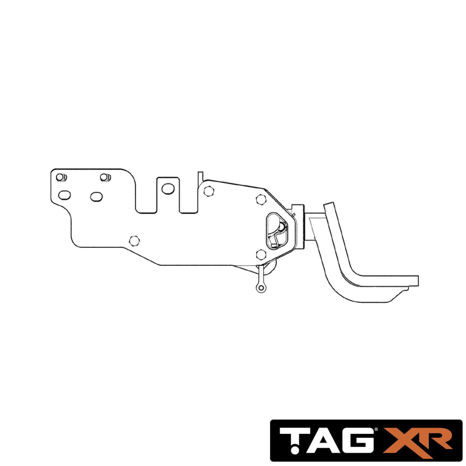 Toyota LandCruiser 79 Series Single & Dual Cab Cab Chassis 08/2012 - On - Towbar Kit