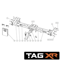 Nissan Patrol Y62 Ute (Chopped Wagon)  01/2013 - 08/2019- Towbar Kit