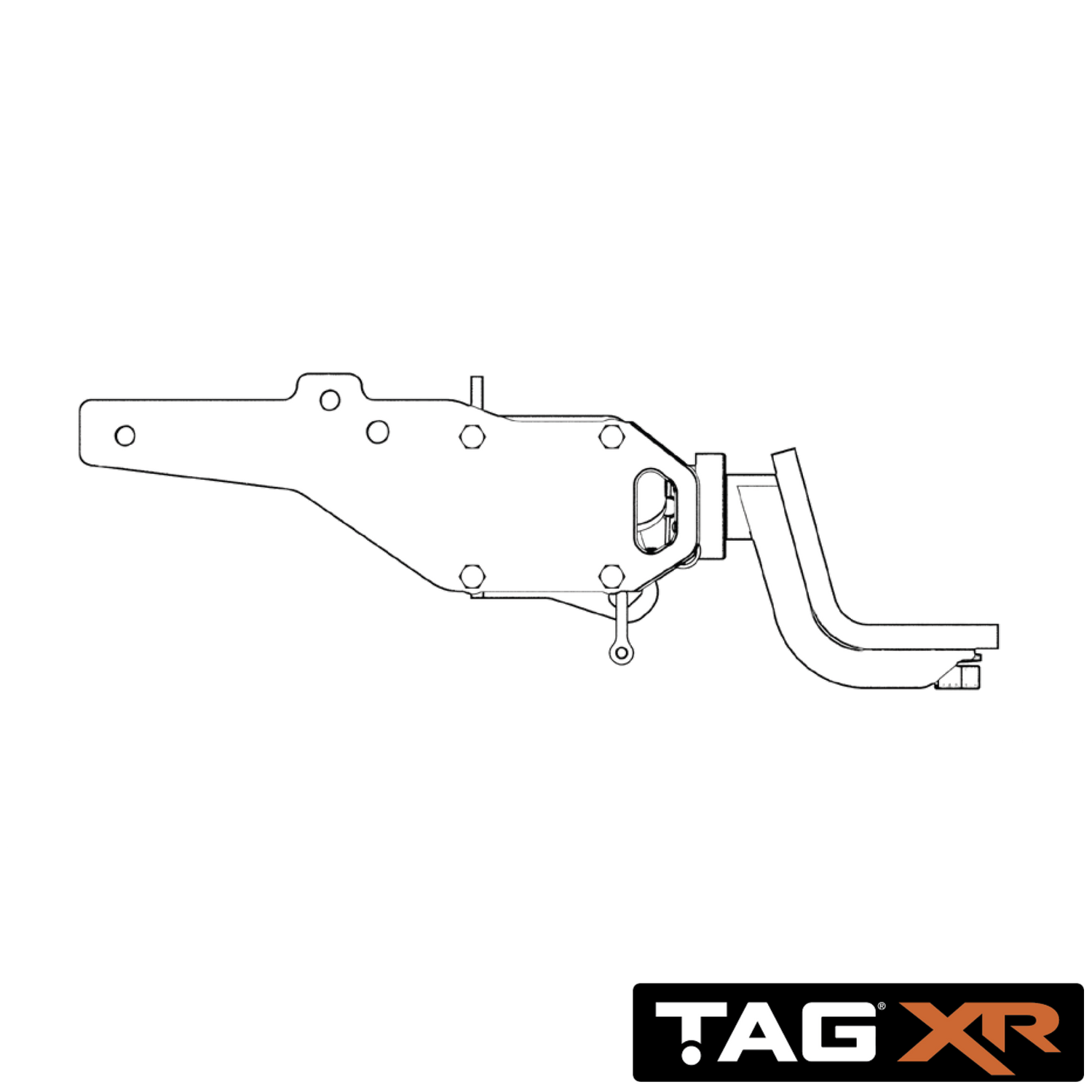 Volkswagen Amarok Cab Chassis Without Bumper 01/2011 - 12/2022 - Towbar Kit