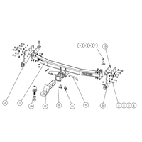 Mitsubishi Pajero Sport QF SUV 12/2019 - On - Towbar Kit
