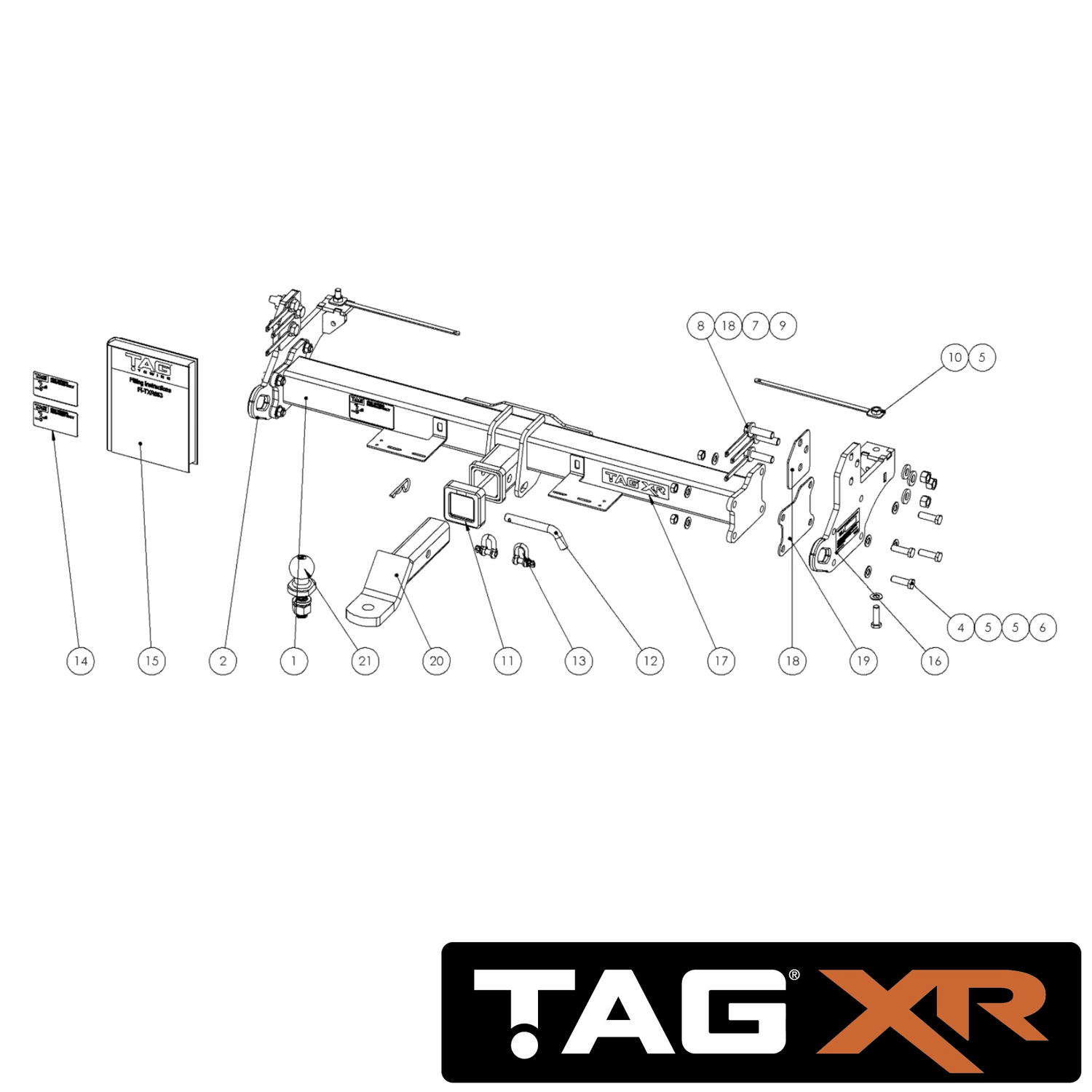 Toyota LandCruiser 76 Series Wagon 03/2007 - On - Towbar Kit