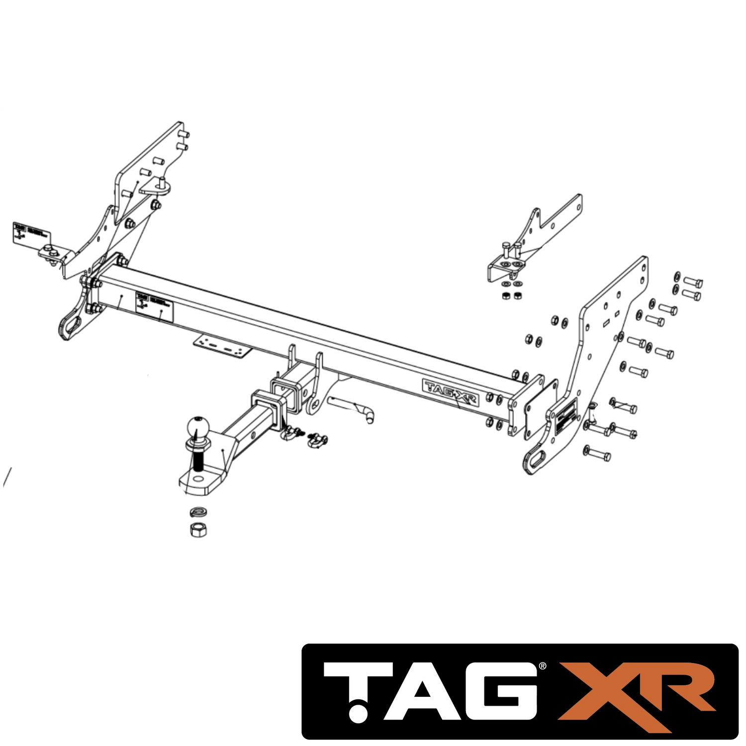 Mitsubishi Triton MV Tub Body 03/2024 - On - Towbar Kit