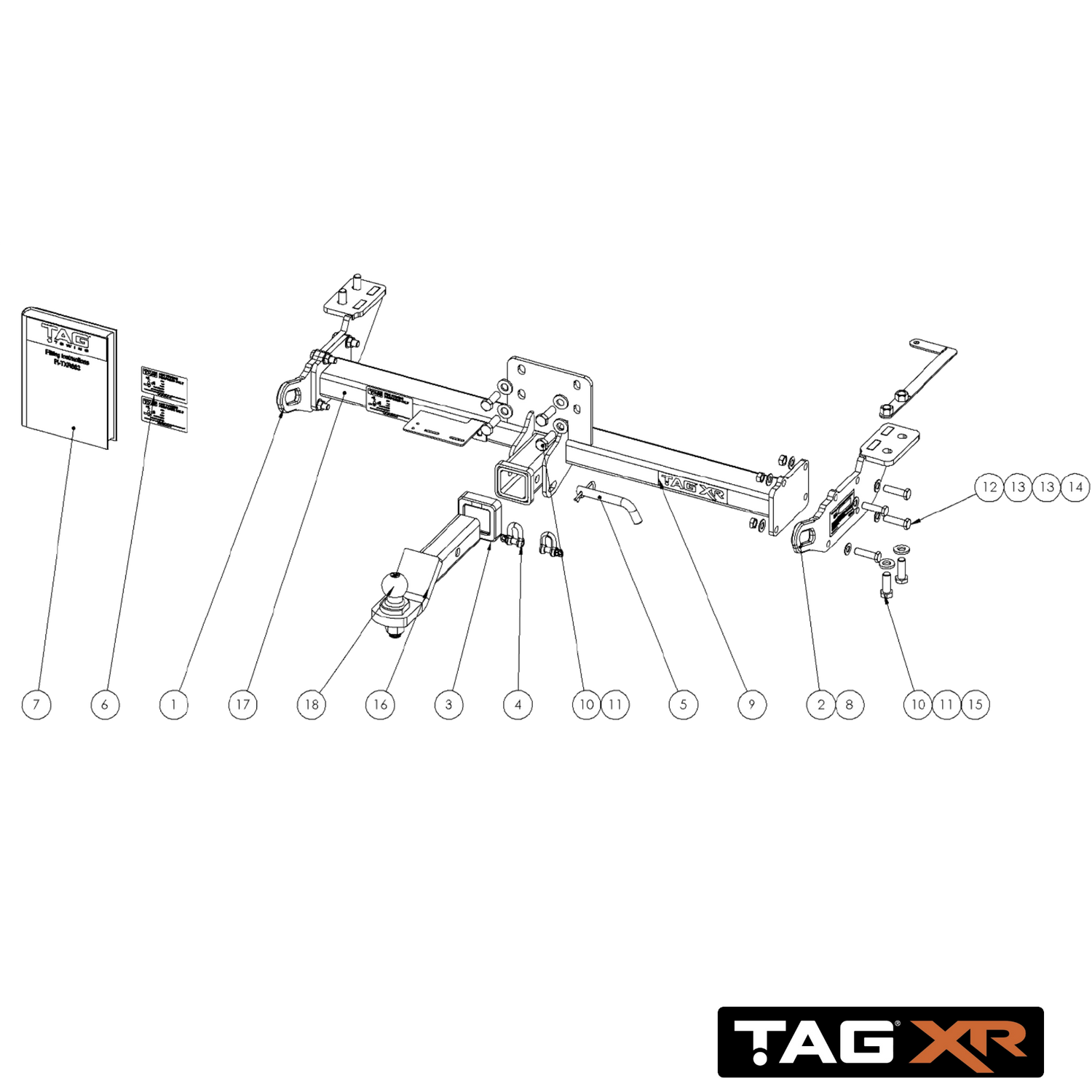 GWM Tank 300 SUV 10/2022  - On - Towbar Kit