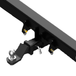 Truck Towbar Kit 4500 kg (Receiver under cross beam) - Towbar Kit