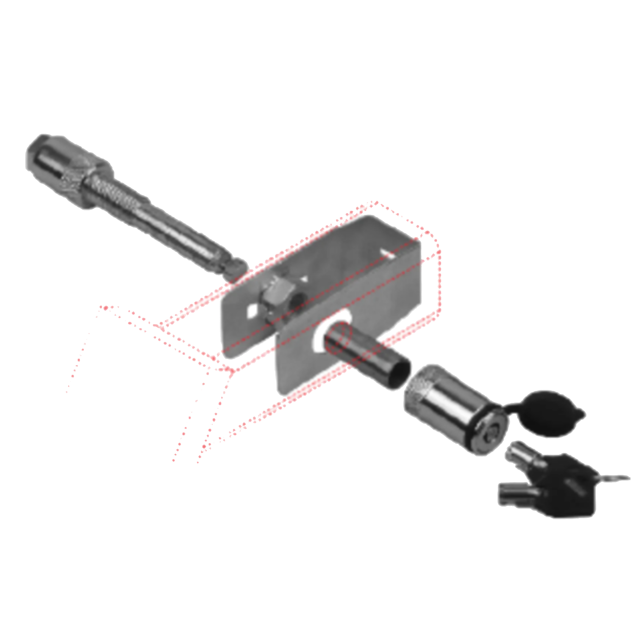 Anti Rattle Hitch Pin