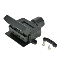 7 Pin Flat Plug with Reed Switch (Closed Circuits)