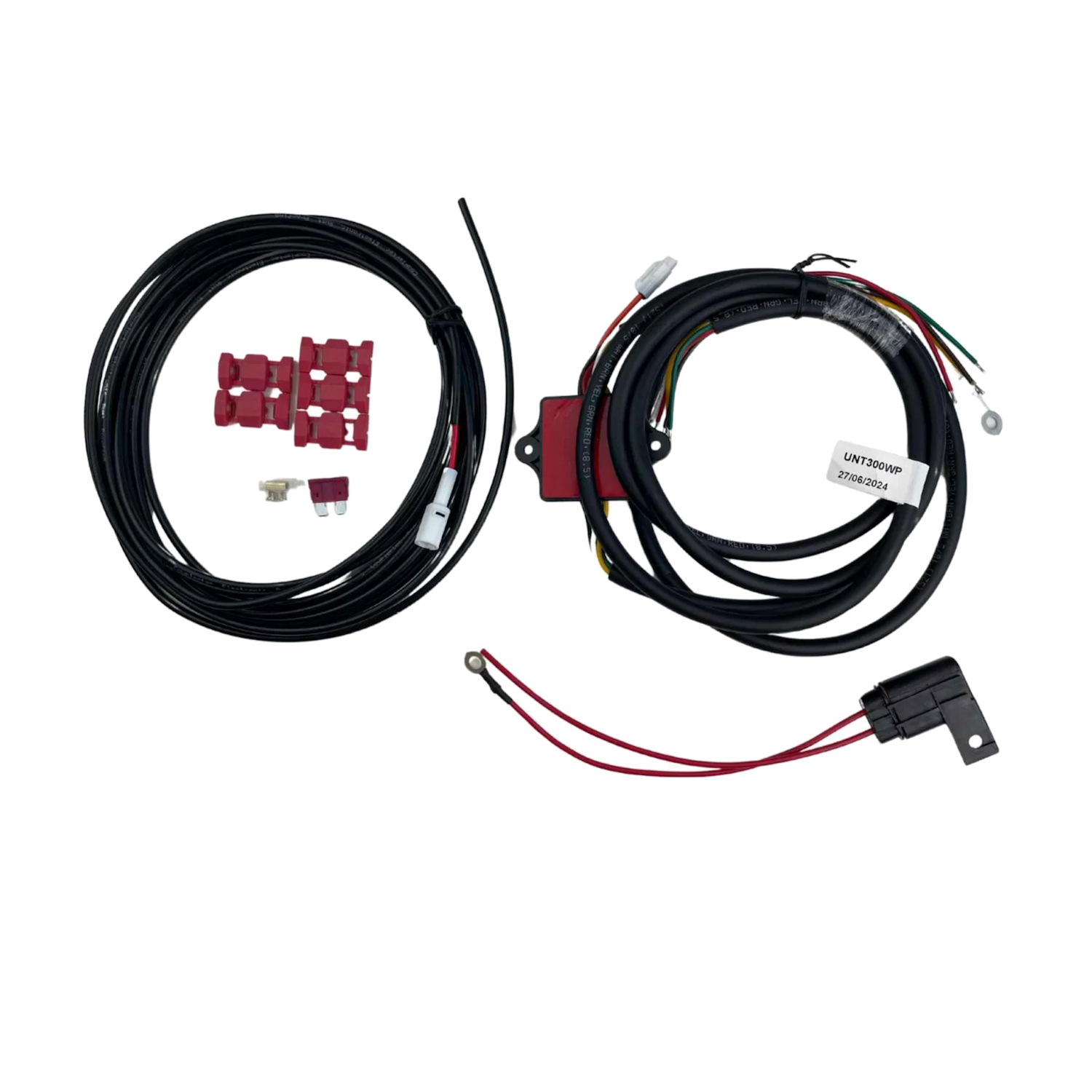 Dual Voltage Universal Wiring Harness 12/24 Volt Water Proof ECU - UNT300