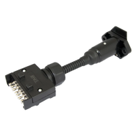 7 Pin Flat to 7 Pin Small Round Adaptor