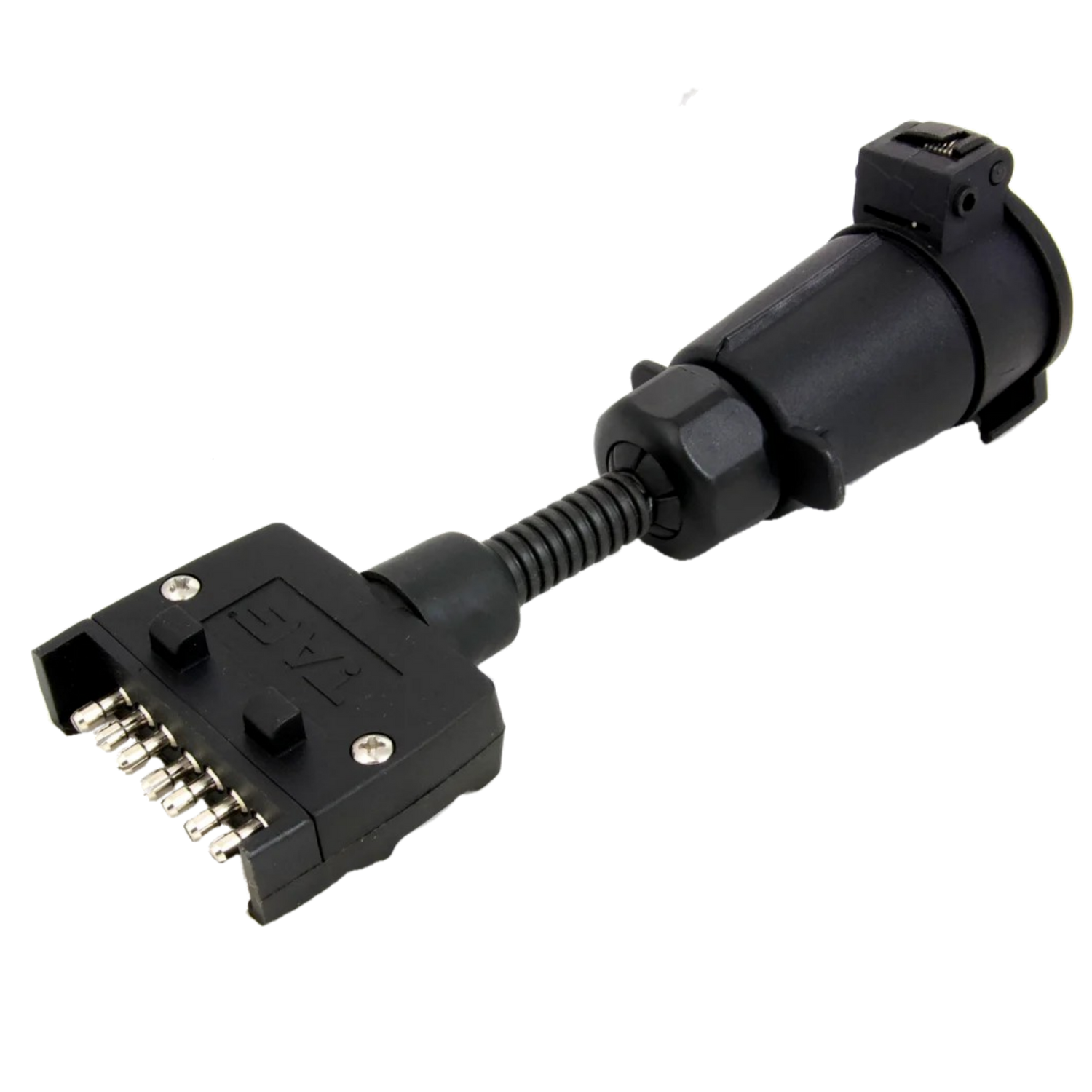 7 Pin Flat to 7 Pin Large Round Adaptor