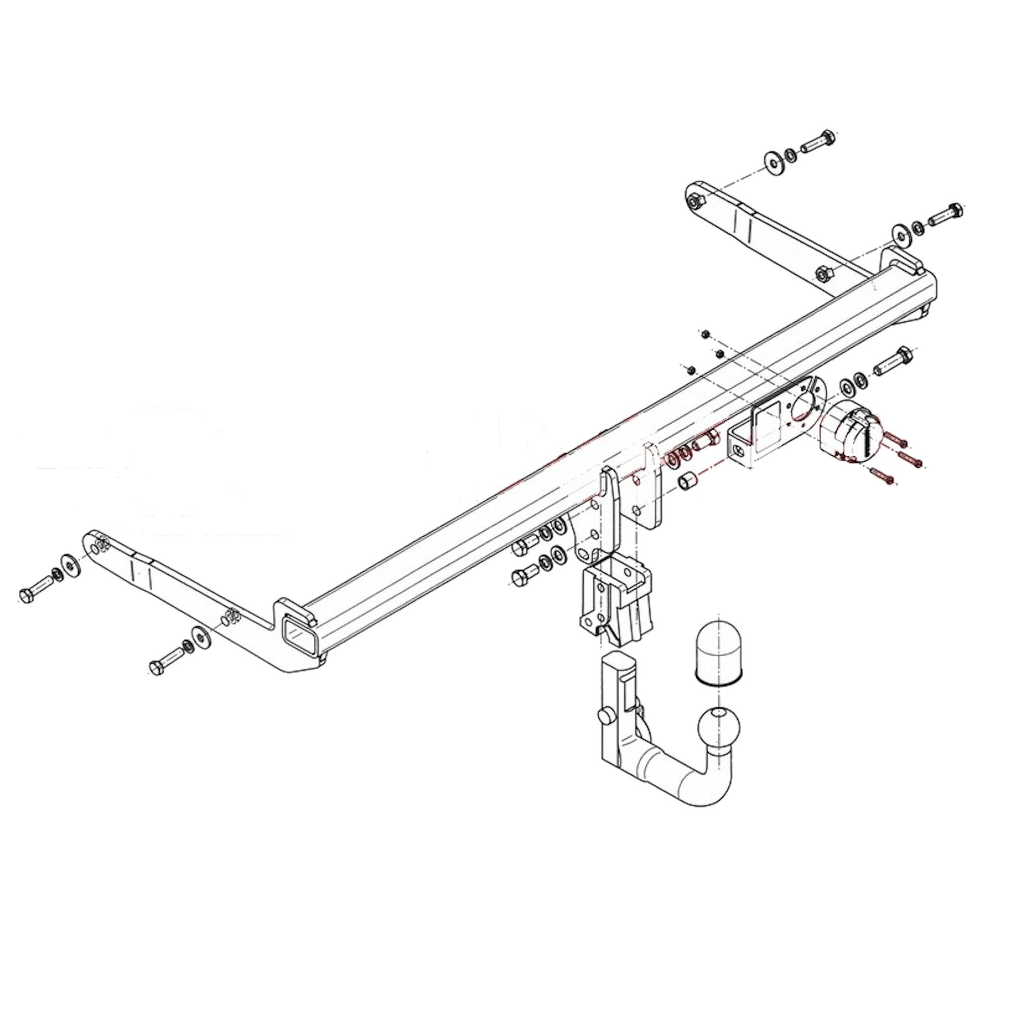 Volkswagen Golf MK7 Wagon 08/2013 - 01/2020 - Towbar Kit