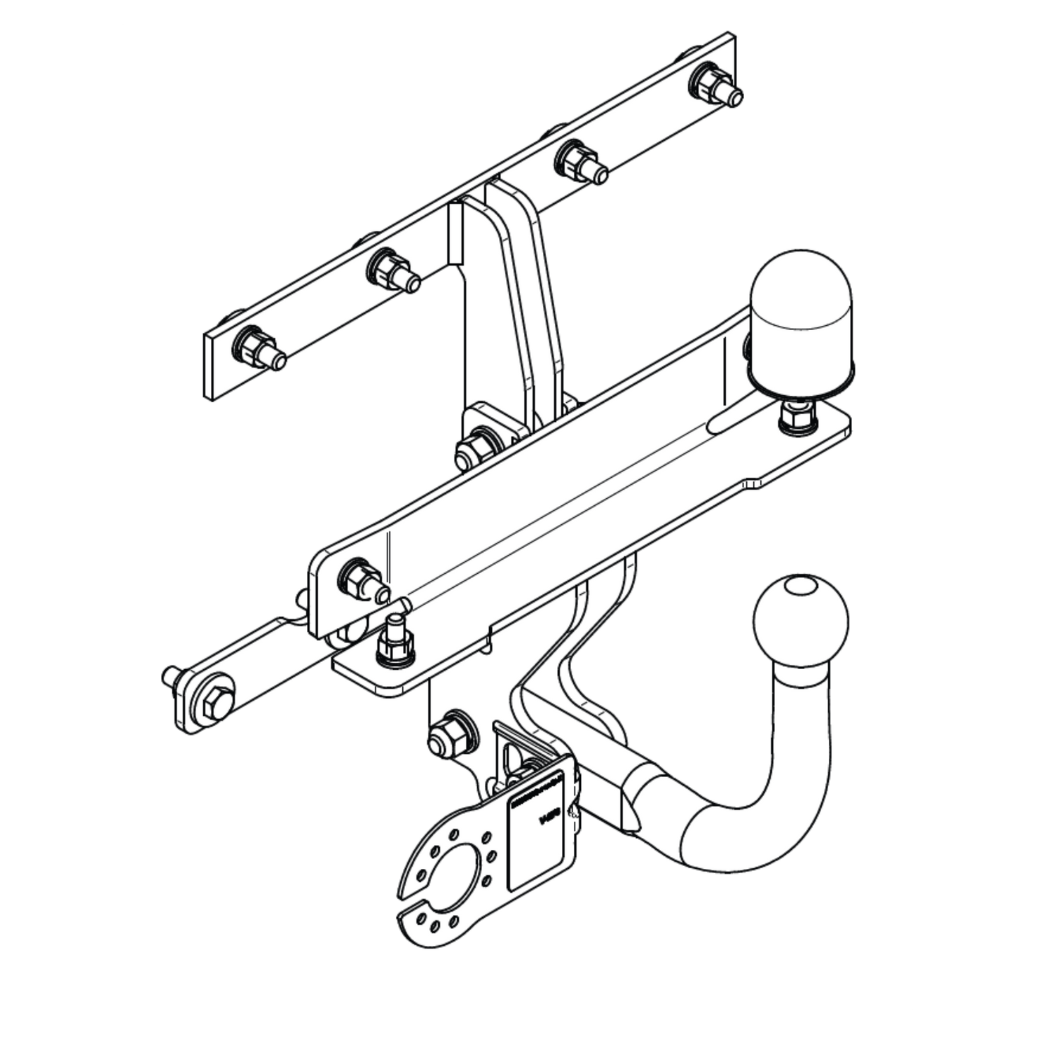 Volvo C30 Hatch 01/2006 - 12/2012 - Towbar Kit