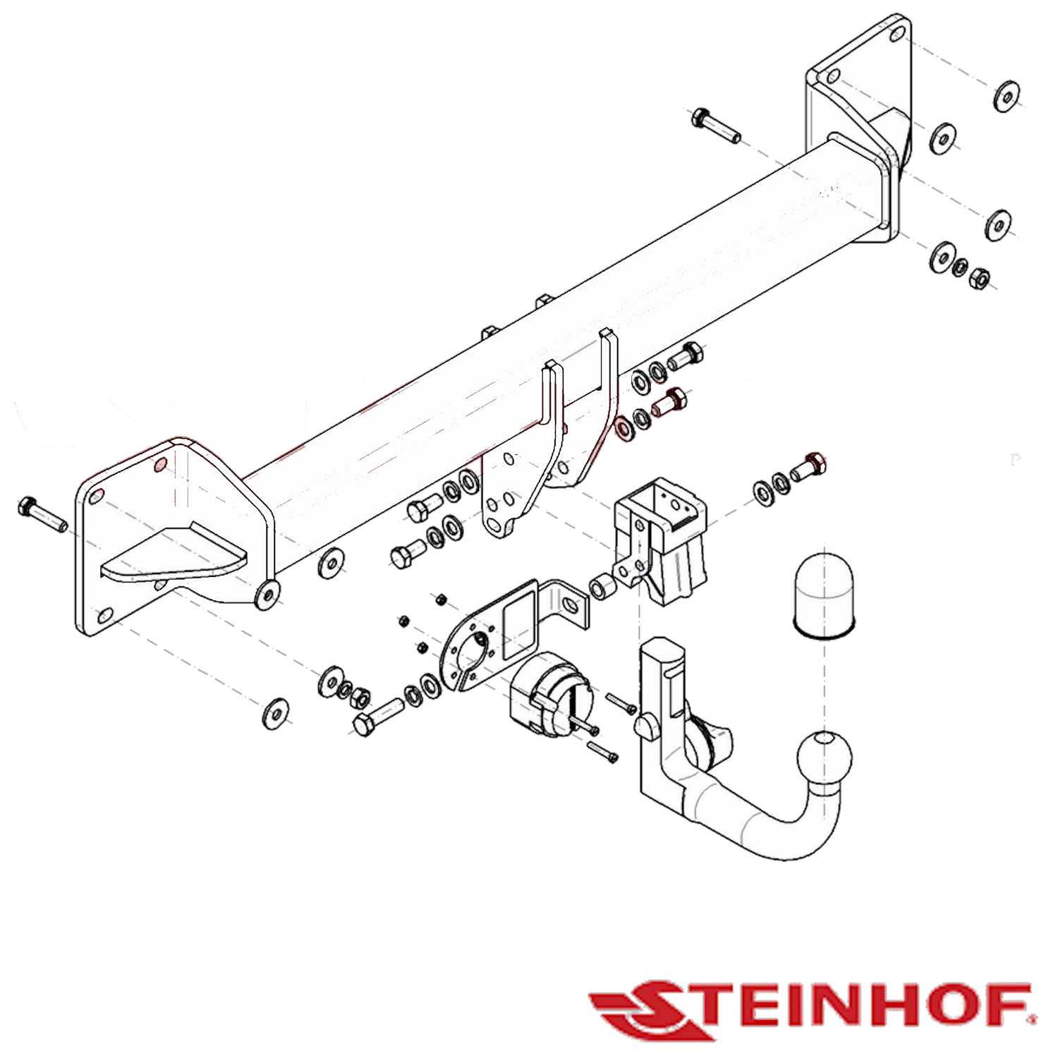 Volvo XC90 SUV 03/2015 - On (Includes R design) - Towbar Kit