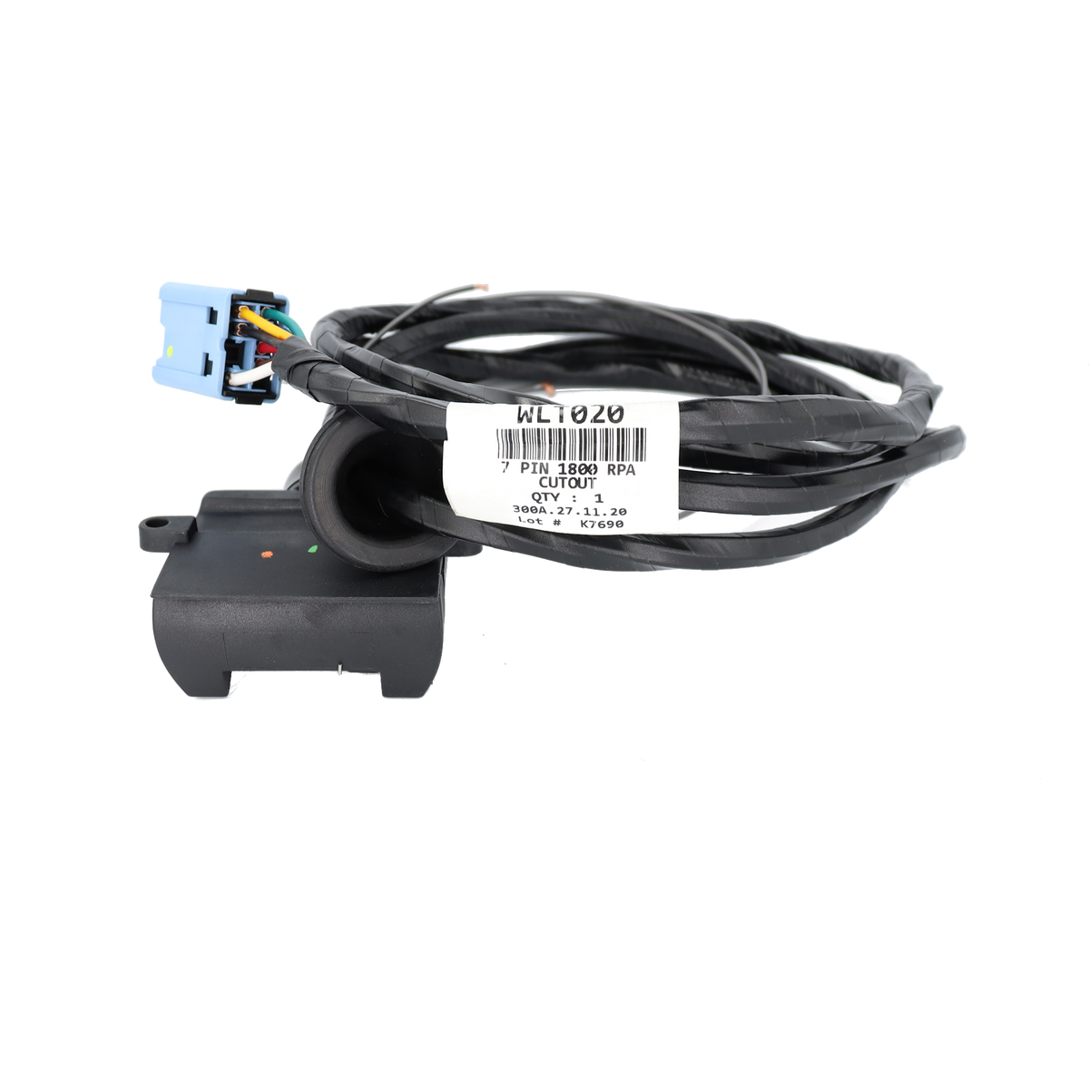 7 Pin Flat RPA Open Circuit Tail 1200mm – Towbars Australia