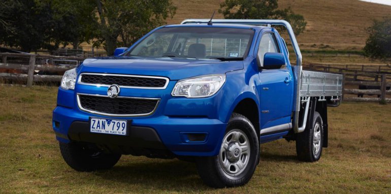 Holden Colorado RG DX LX LT Cab Chassis No Bumper 06/2012 - 07/2020  - Towbar Kit