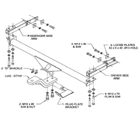 Mercedes-Benz E Class W210 Sedan 07/1995 - 07/2002 - Towbar Kit