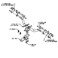 Ford Falcon XH Tub Body 04/1996 - 06/1999 - Towbar Kit