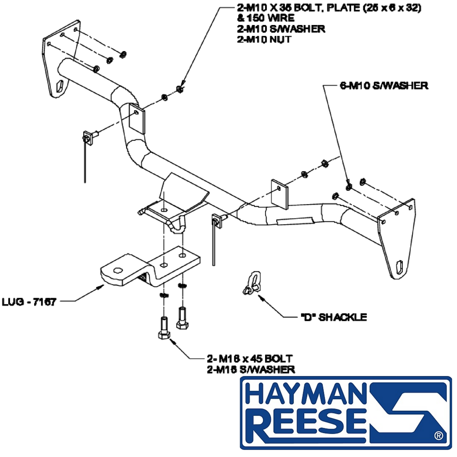 Mazda MPV People Mover 09/1999 - 12/2006 - Towbar Kit