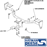 Mazda MPV People Mover 09/1999 - 12/2006 - Towbar Kit