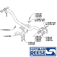 Honda Odyssey People Mover 03/2000 - 05/2004 - Towbar Kit