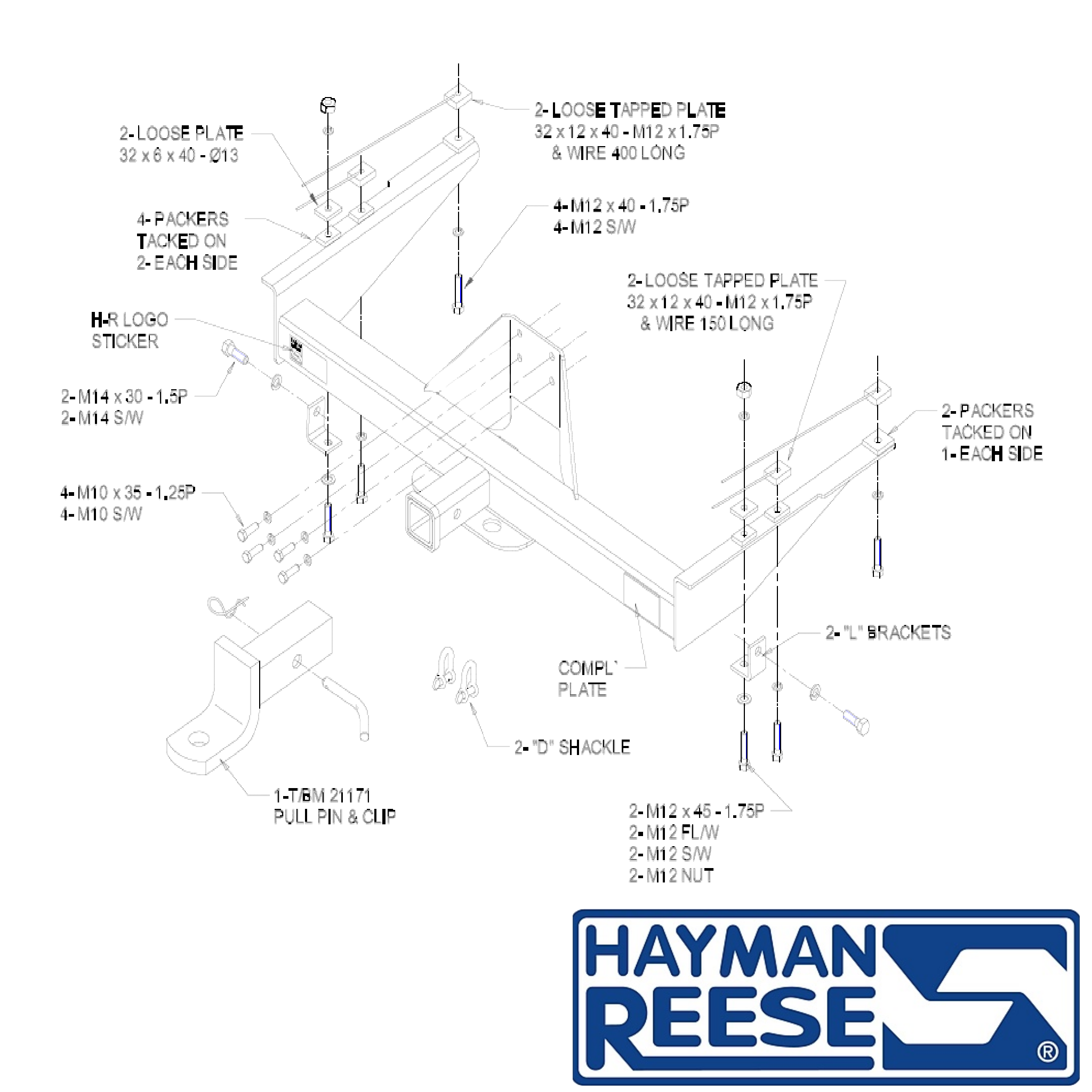 Nissan Patrol Tub Body Coil Spring Only 04/1992 - 12/2014 (Long overhang Cab Chassis) - Towbar Kit