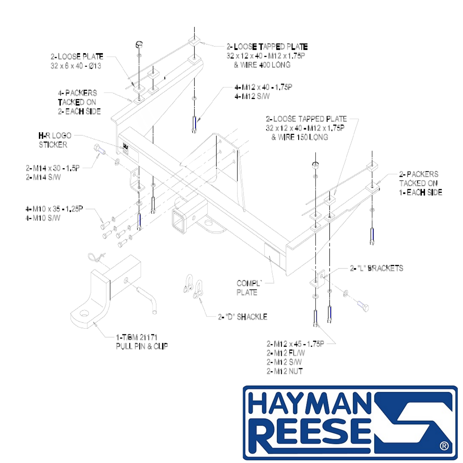 Nissan Patrol Tub Body Coil Spring Only 04/1992 - 12/2014 (Long overhang Cab Chassis) - Towbar Kit