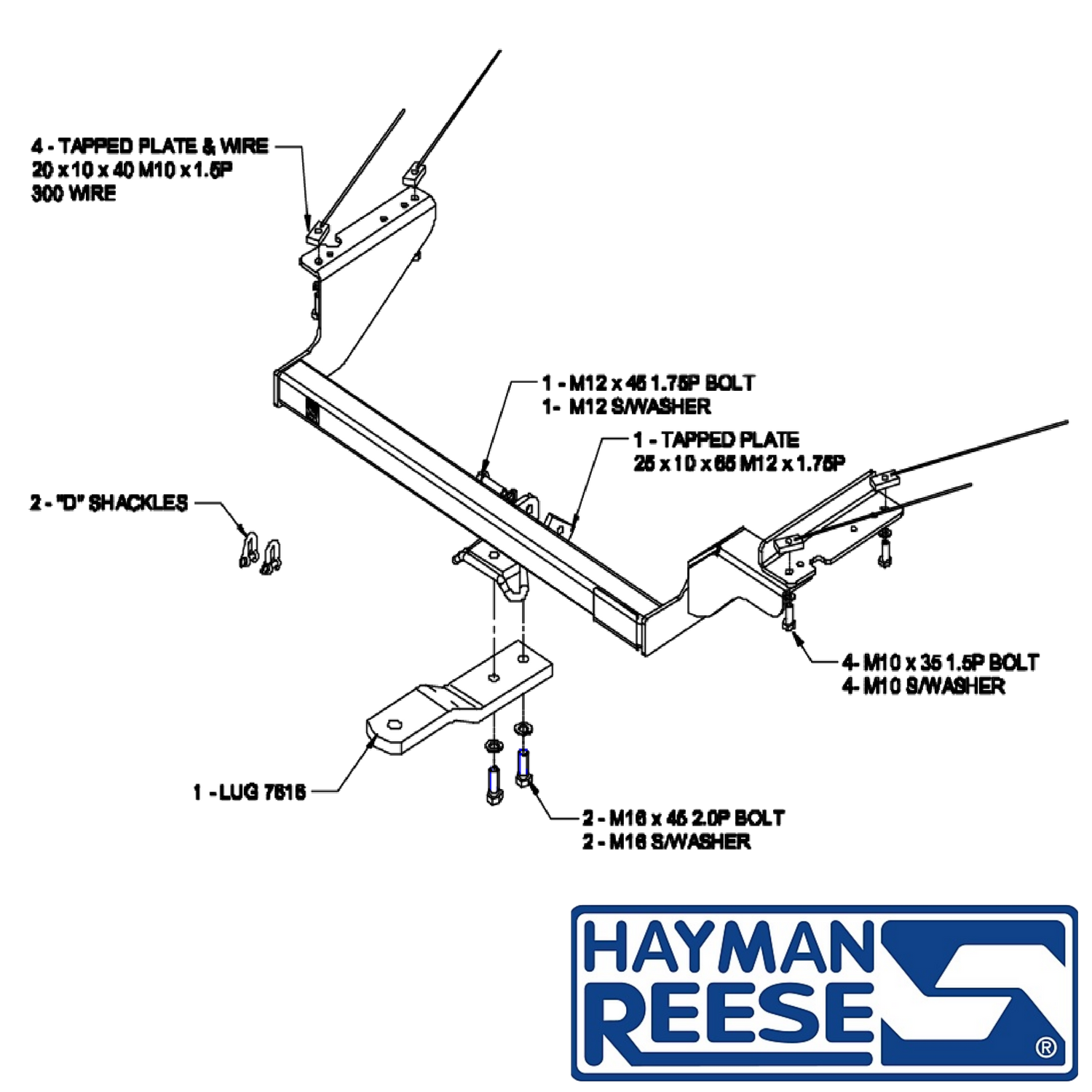Honda CR-V SUV 12/2001 - 02/2007 - Towbar Kit