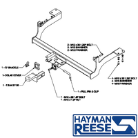 Proton Jumbuck Tub Body 02/2003 - On - Towbar Kit