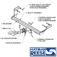 Hyundai Sonata NF Sedan 06/2005 - 12/2010 - Towbar Kit