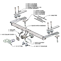 Holden Epica Sedan 03/2007 - 02/2011 (Not CDXI) - Towbar Kit