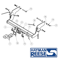 Citroen Dispatch Van 07/2008 - 10/2011 - Towbar Kit