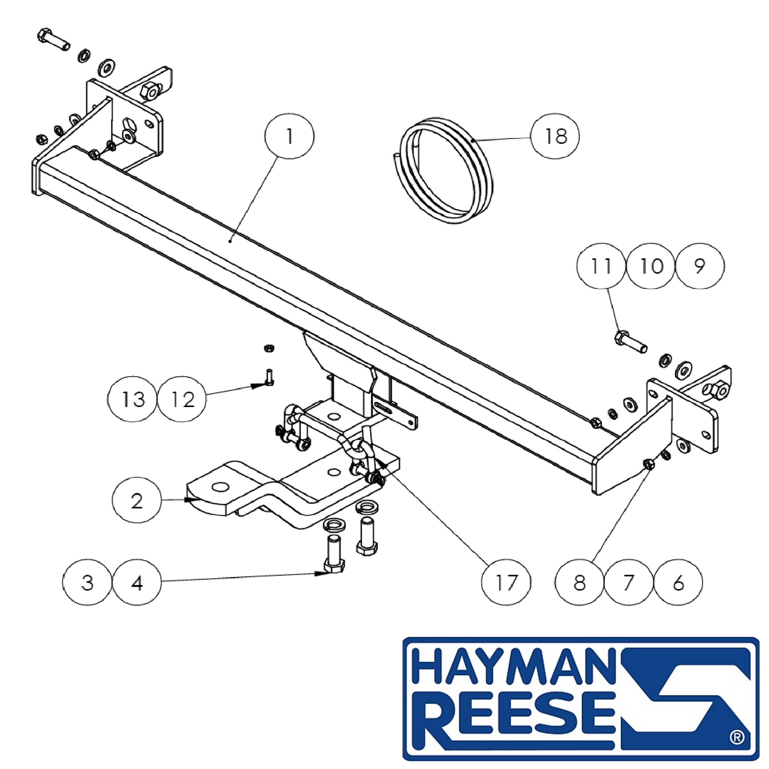Renault Megane B32 Hatch 11/2010 - 05/2013 - Towbar Kit