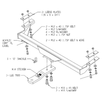 Chery J11 SUV 01/2010 - 02/2014 - Towbar Kit