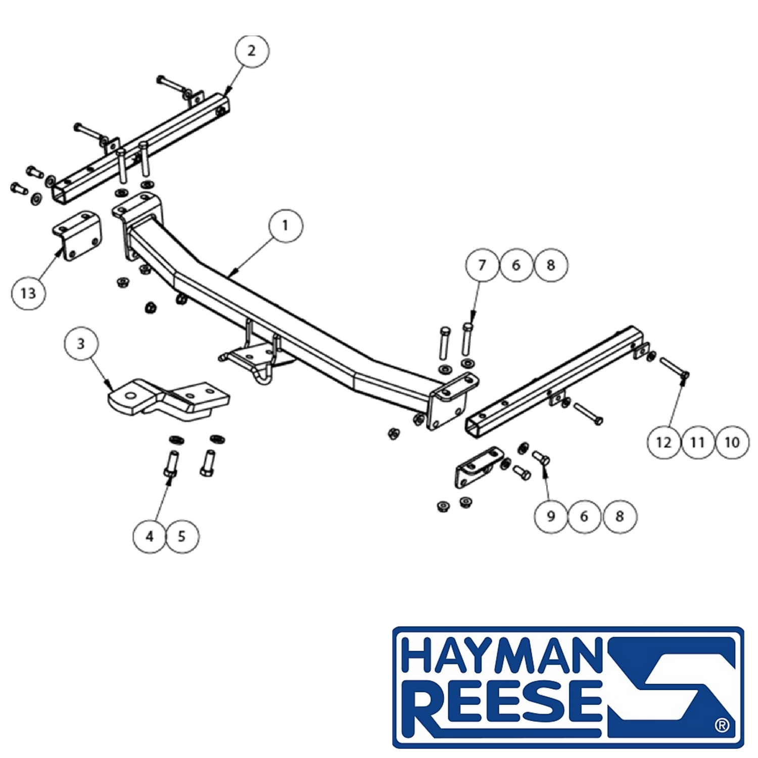 Volkswagen Jetta Sedan 07/2011 - 12/2017- Towbar Kit