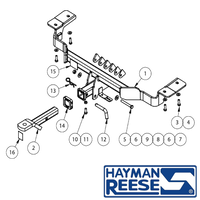 Honda CR-V SUV 11/2012 - 04/2017 (Diesel Only) - Towbar Kit