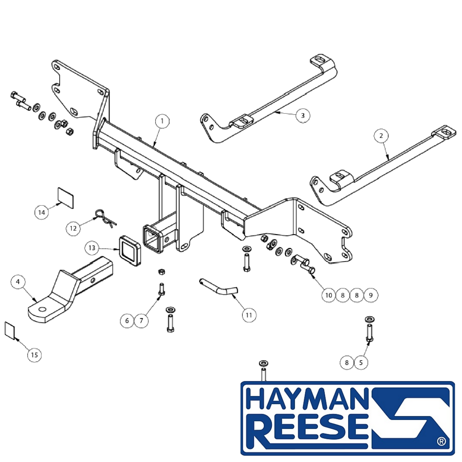 Land Rover Range Rover Sport L434 & L494 SUV 08/2013 - 06/2022 - Towbar Kit