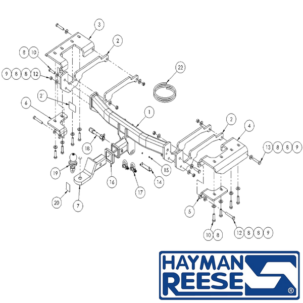 Haval H6 SUV 07/2016 - 01/2021 - Towbar Kit