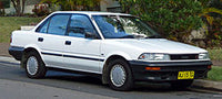 Toyota Corolla AE92, AE93, AE94 Sedan 02/1989 - 08/1994 - Towbar Kit