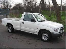 Toyota HiLux 2wd Styleside Tub Body Without Bumper 10/1983 - 03/2005 - Towbar Kit