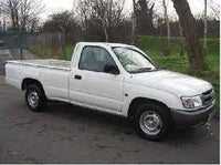 Toyota HiLux 2wd Styleside Tub Body Without Bumper 10/1983 - 03/2005 - Towbar Kit